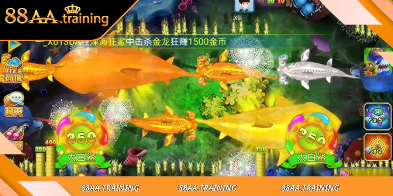 Chơi game săn cá cực dễ tại nhà cái 88AA